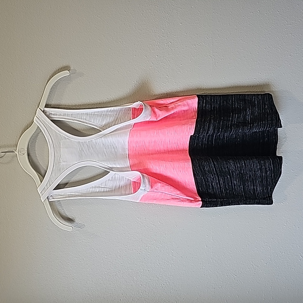 Reflex Colorblock Racerback Tank Size S - Picture 3 of 5